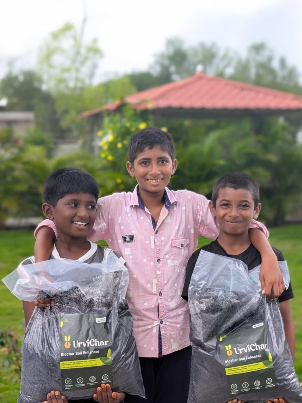 Urvichar™'s Biochar Soil Enhancer