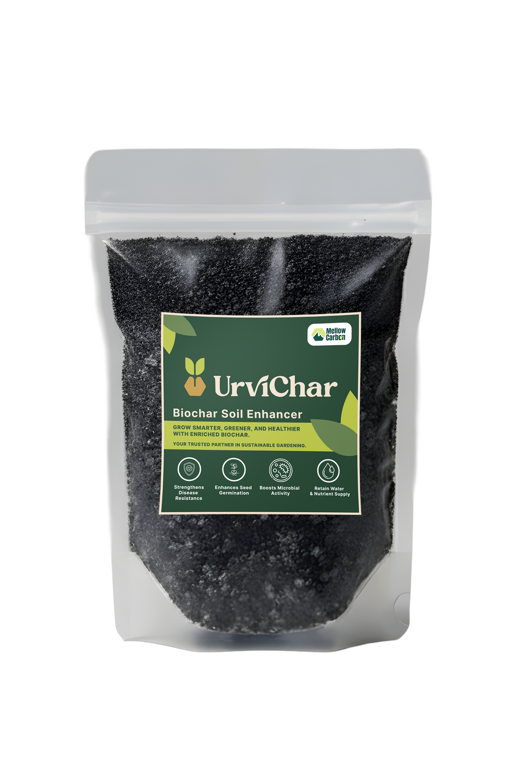 Urvichar™'s Biochar Soil Enhancer