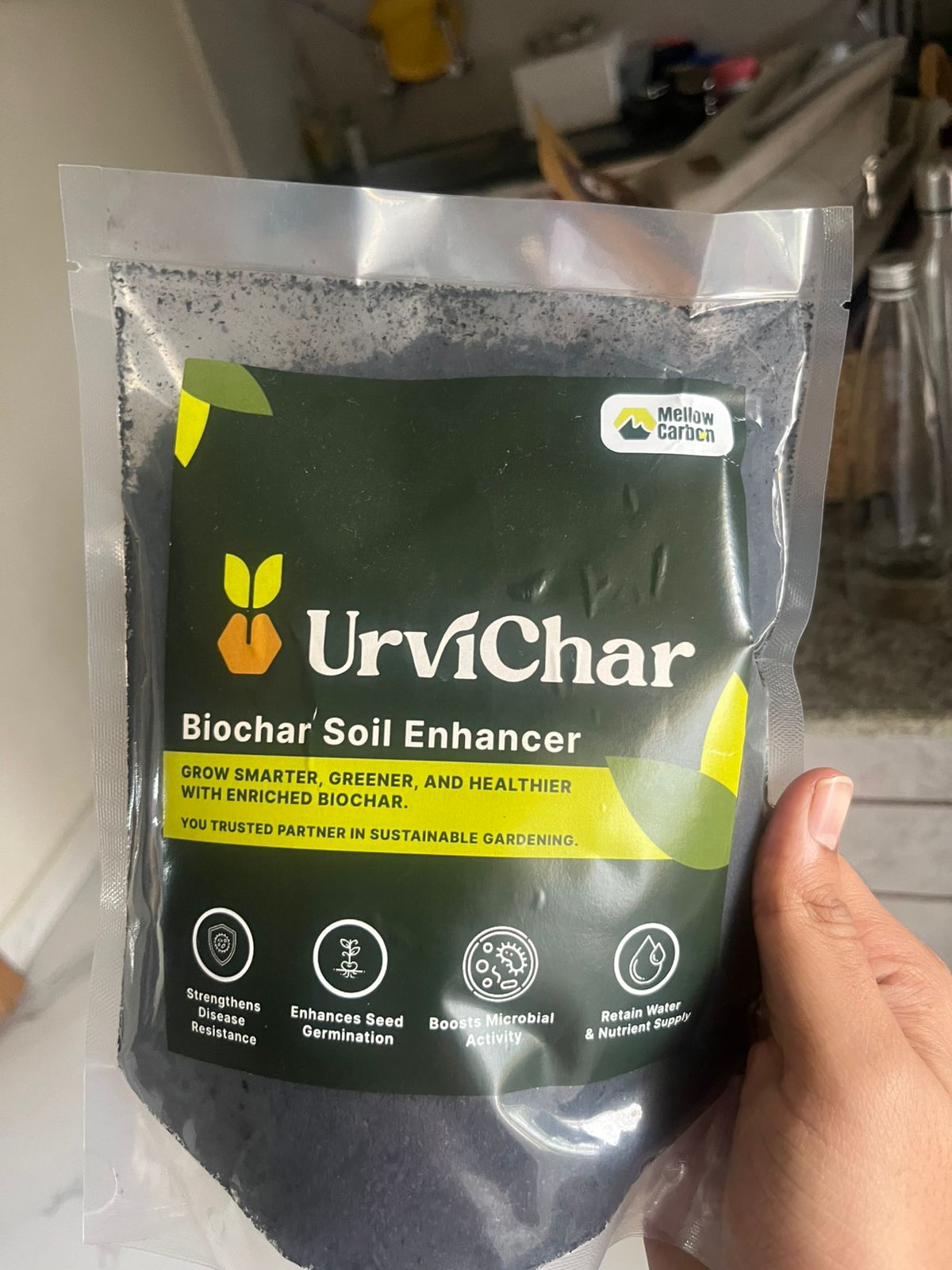 Urvichar's Biochar Soil Enhancer